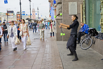 Image showing Street actor