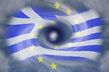 Image showing Greek debt crisis