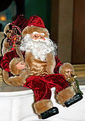 Image showing santa claus toy