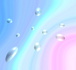 Image showing bubbles abstract background