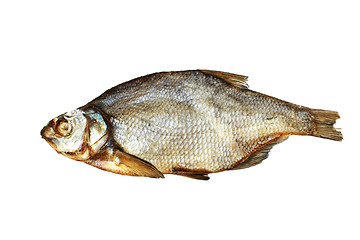 Image showing Foto of bream lying on white background