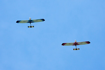 Image showing Microlight Airplane