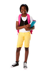 Image showing Student ready for school