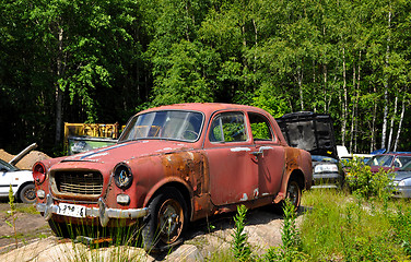 Image showing Scrap car