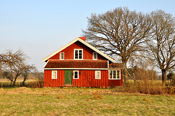 Image showing Red house