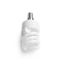 Image showing Fluorescent light bulb