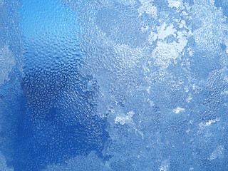 Image showing frozen glass