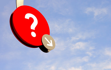 Image showing question mark