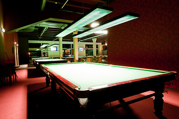 Image showing Billiard room