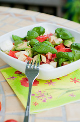 Image showing Multicolored salad