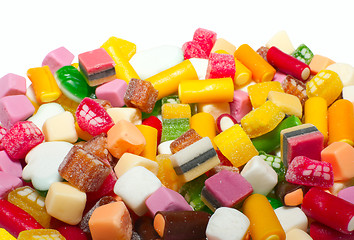 Image showing Colorful candies