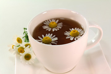 Image showing chamomile tea