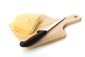 Image showing The cheese