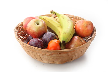 Image showing The closeup of various fruits