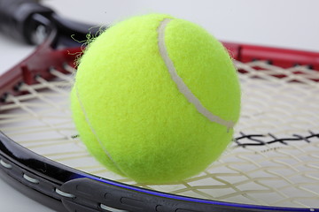 Image showing The tennis ball
