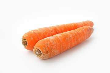 Image showing The red carrot