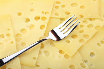 Image showing The cheese