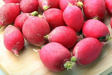 Image showing Fresh tasty radish