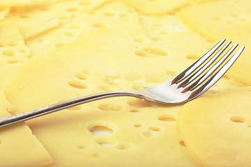 Image showing The cheese