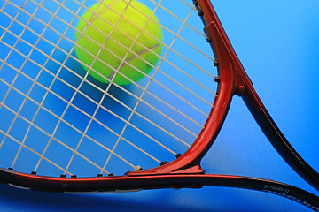 Image showing The tennis ball