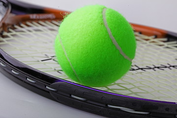 Image showing The tennis ball