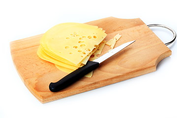 Image showing The cheese