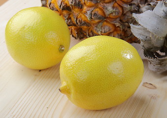 Image showing Fresh tropical fruits