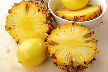 Image showing Fresh tropical fruits