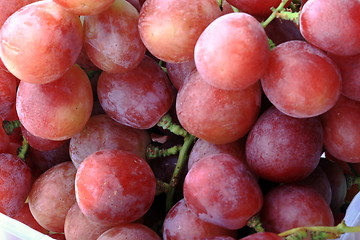 Image showing Grapes isolated on white