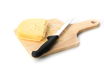 Image showing The cheese