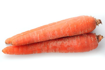 Image showing The red carrot