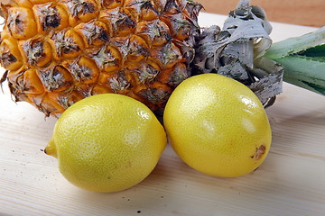 Image showing Fresh tropical fruits