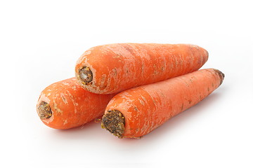 Image showing The red carrot