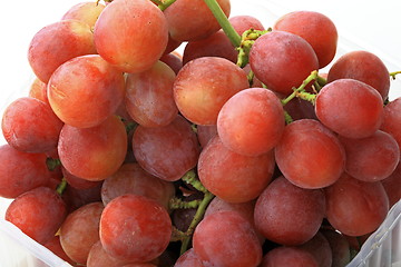 Image showing Grapes isolated on white