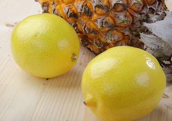 Image showing Fresh tropical fruits