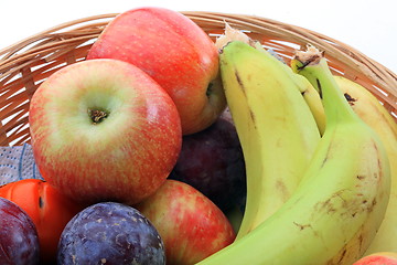 Image showing The closeup of various fruits