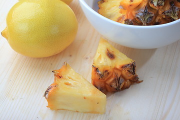 Image showing Fresh tropical fruits