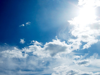 Image showing blue sky