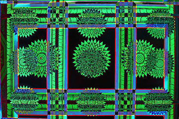 Image showing Green abstract