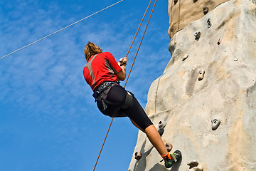 Image showing Climber