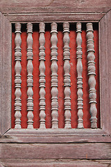 Image showing Wooden window