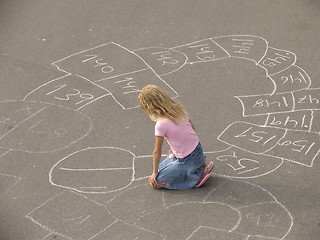 Image showing Hopscotch