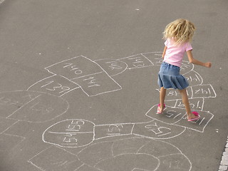 Image showing Hopscotch