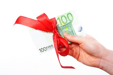 Image showing money gift