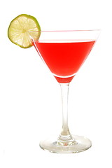 Image showing red cocktail