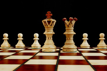 Image showing chess conflict
