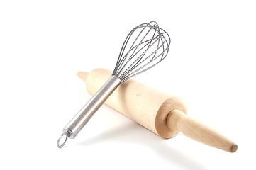 Image showing eggbeater  on white