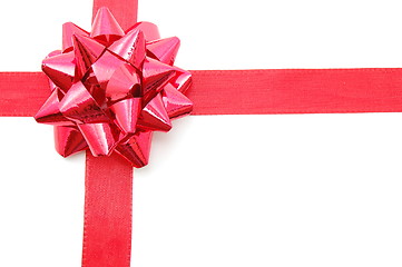 Image showing Christmas Gift with ribbon