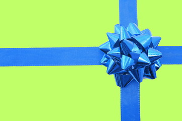 Image showing Christmas Gift with ribbon