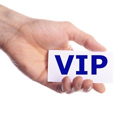 Image showing vip